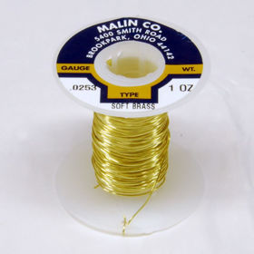 Picture of 22 Gauge Brass Wire