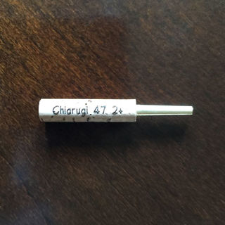 Picture of Chiarugi 2+, Brass, 47mm Oboe Staple