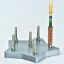 Rieger 6 reed drying board for oboe and English Horn reeds