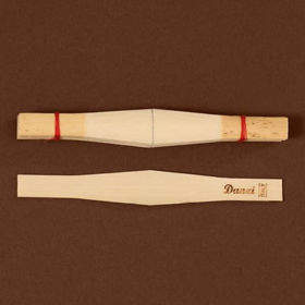 Danzi gouged, shaped and profiled cane