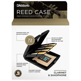 D'Addario single reed humidity controlled reed case