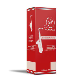 Gonzalez Tenor Sax Reeds - Regular Cut 5 pack