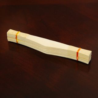 Shaped/profiled bassoon cane, Hertzberg shape